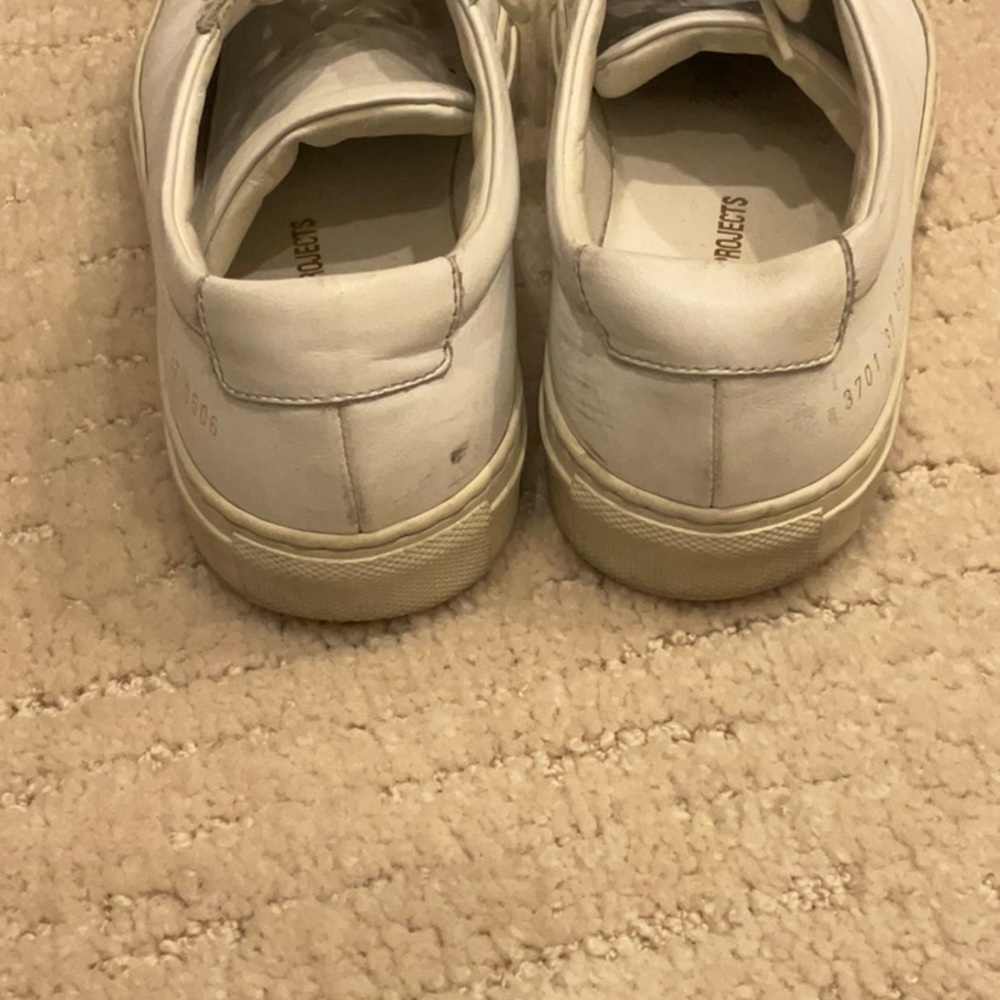 Preowned Authentic Common Projects White Womens S… - image 5